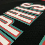 2021/22 Memphis Grizzlies Retro Ja Morant #12 Maglia Uomo