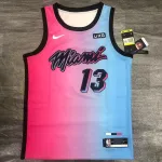 2021/22 Miami Heat City Edition Bam Adebayo #13 Camisola para homem 2021/22 Miami Heat City Edition Bam Adebayo #13 Camisola para homem
