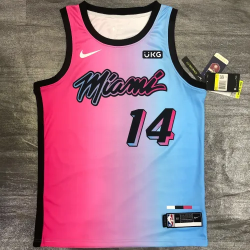 2021/22 Miami Heat City Edition Tyler Herro #14 Camisola para homem