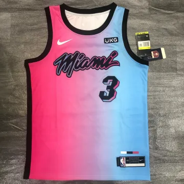 Maglia da uomo 2021/22 Miami Heat City Edition Dwyane Wade #3