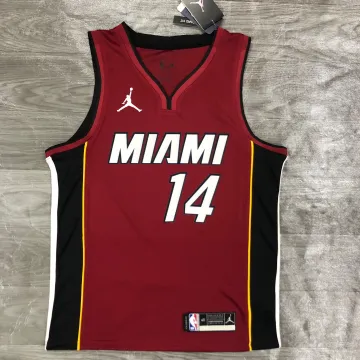 2021/22 Miami Heat Jordan Edition V-hals Tyler Herro #14 Herenshirt