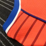 Camisa masculina do Oklahoma City Thunder 2021-22, cor laranja, com o nome de Russell Westbrook (#0)