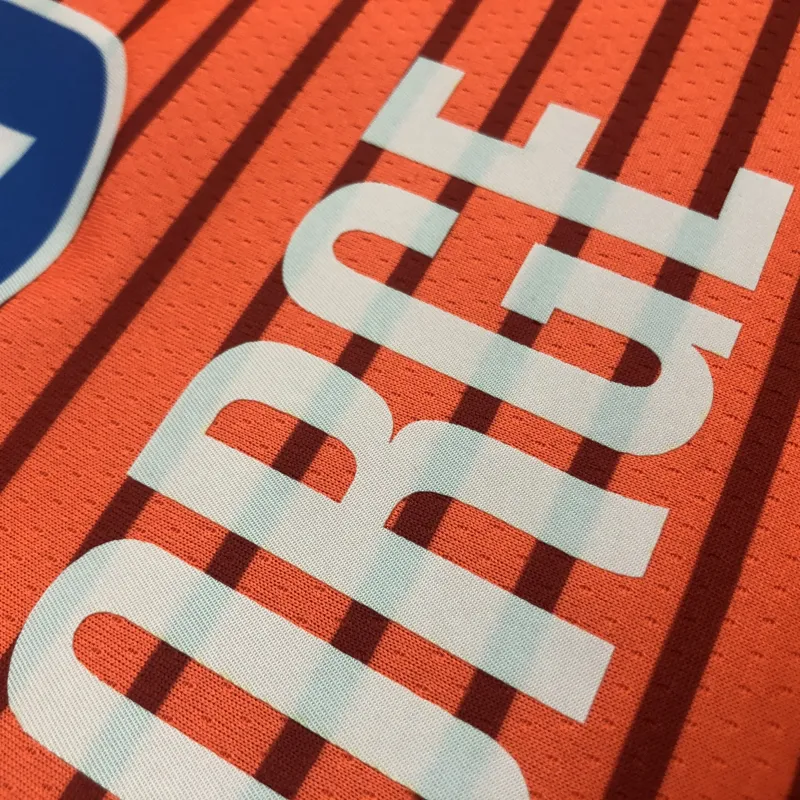 2021-22 Oklahoma City Thunder Orange Paul George #13 Maglia da Uomo