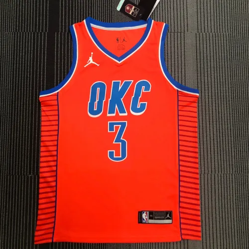 2021-22 Oklahoma City Thunder Orange Chris Paul #3 Herren Trikot