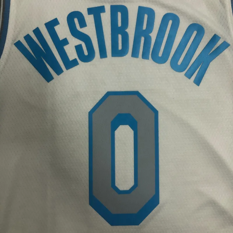 2021/22 Los Angeles Lakers Retro Russell Westbrook #0 Men’s Jersey