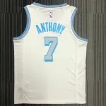 2021/22 Los Angeles Lakers Retro Carmelo Anthony #7 Men’s Jersey