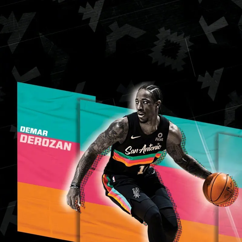 2021/22 San Antonio Spurs City Edition Jeremy Sochan #10 Jersey | NBA Swingman Jersey
