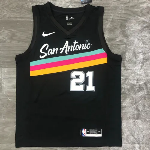2021/22 San Antonio Spurs City Edition Tim Duncan #21 Jersey | Maglia NBA Swingman