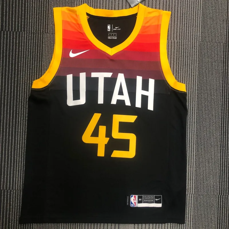 2021/22 Utah Jazz City Edition Donovan Mitchell #45 Men’s Jersey