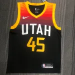 Maillot homme Utah Jazz « City Edition » 2021/22 de Donovan Mitchell, #45 2021/22 Utah Jazz City Edition Donovan Mitchell #45 Men’s Jersey
