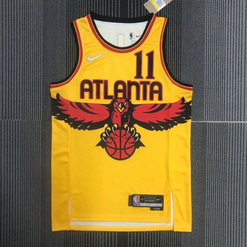 2022/23 Atlanta Hawks City Edition Trae Young #11 Jersey | NBA Swingman Jersey