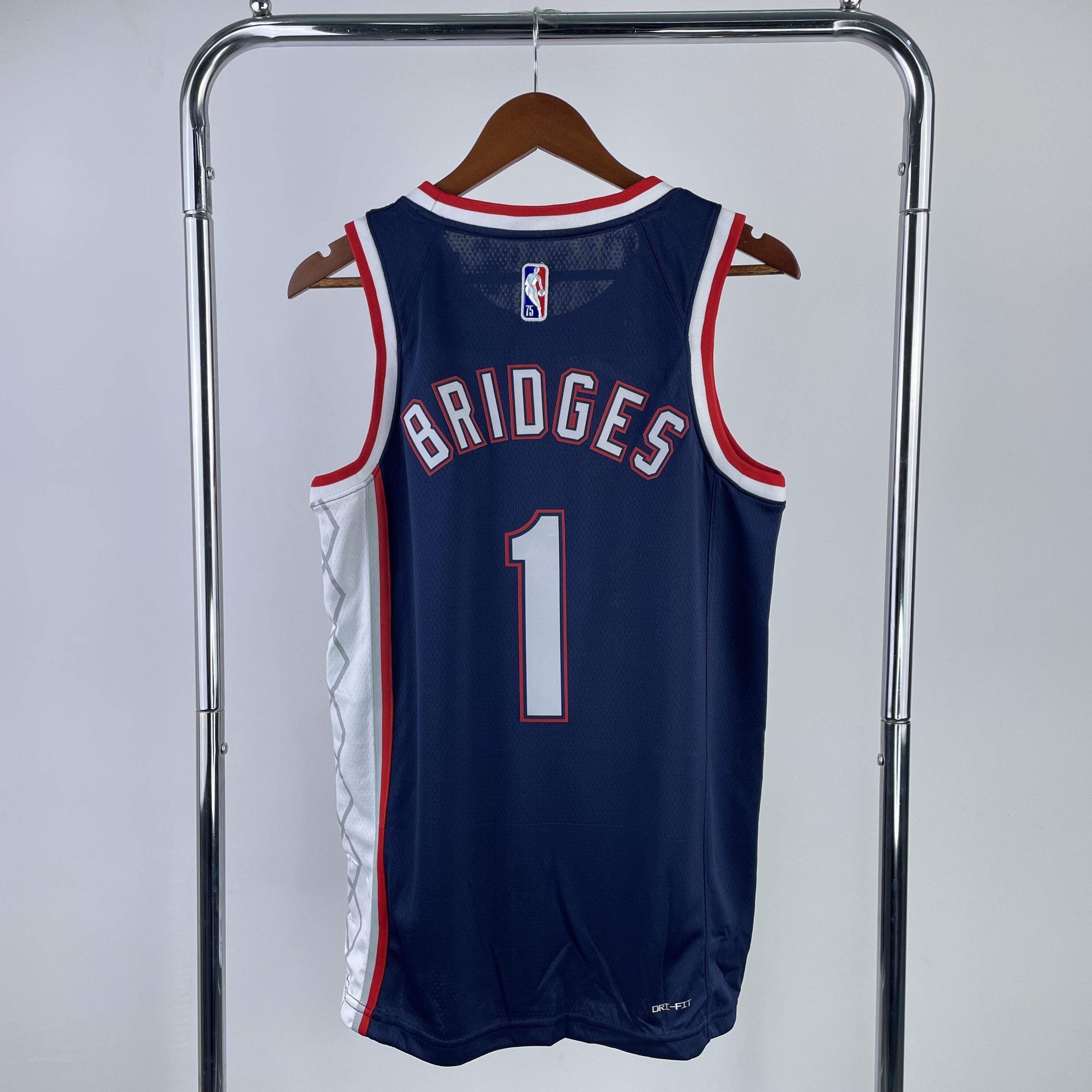 2022/23 Brooklyn Nets City Edition Mikal Bridges #1 Men#8217;s Jersey
