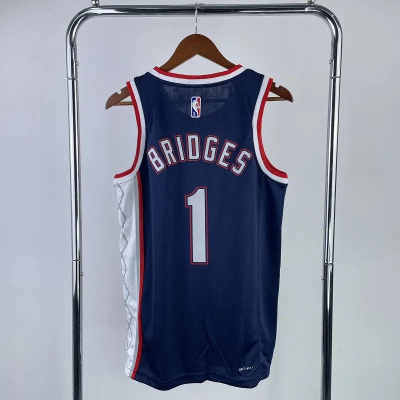 2022/23 Brooklyn Nets City Edition Mikal Bridges #1 Men’s Jersey