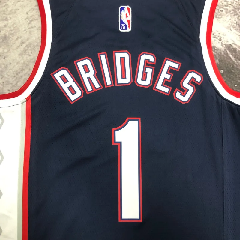 2022/23 Brooklyn Nets City Edition Mikal Bridges #1 Men’s Jersey