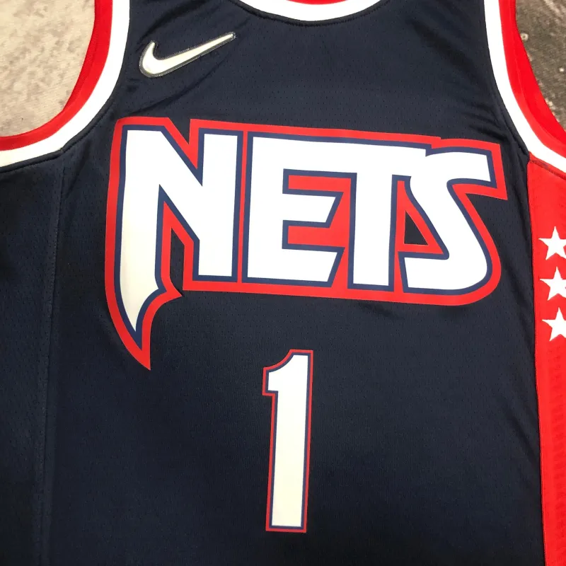 2022/23 Brooklyn Nets City Edition Mikal Bridges #1 Men’s Jersey