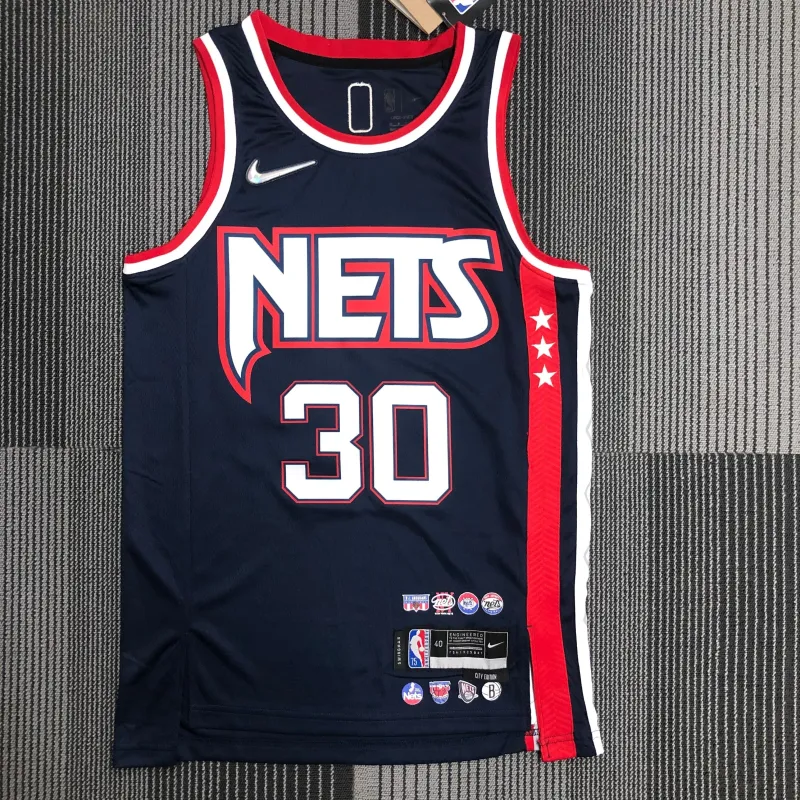 2022/23 Brooklyn Nets City Edition Seth Curry #30 Uomo