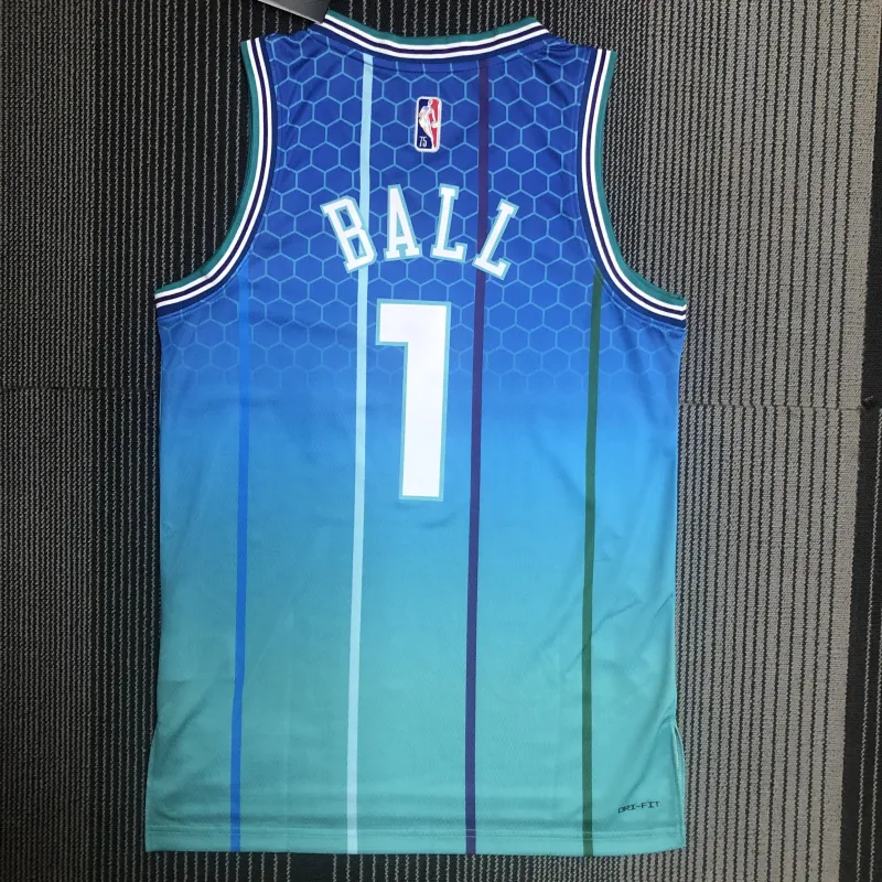 2022-23 Charlotte Hornets City Edition LaMelo Ball #1 Men’s Jersey