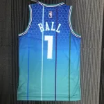 2022-23 Charlotte Hornets Stadt Edition LaMelo Ball #1 Männer Trikot 2022-23 Charlotte Hornets City Edition LaMelo Ball #1 Men’s Jersey
