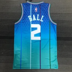 2022-23 Charlotte Hornets City Edition LaMelo Ball #2 Men's Jersey - product photo 2022-23 Charlotte Hornets City Edition LaMelo Ball #2 Men's Jersey product image