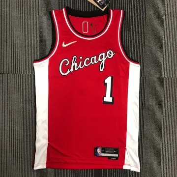 Camiseta Chicago Bulls City Edition Derrick Rose #1, Hombre