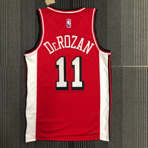 Camiseta Chicago Bulls City Edition DeMar DeRozan #11, Hombre