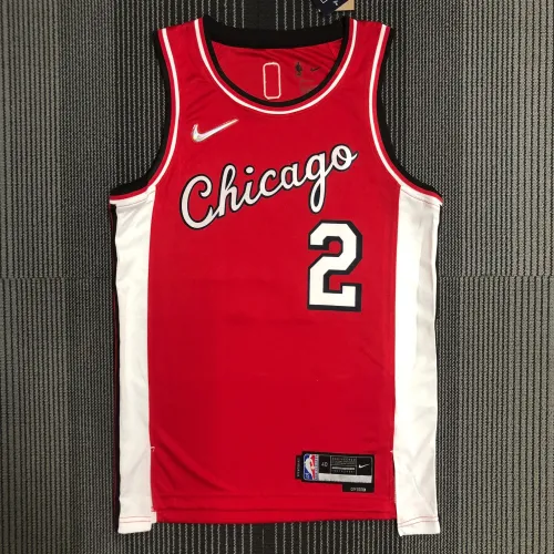 Maillot Hommes Chicago Bulls City Edition Lonzo Ball #2