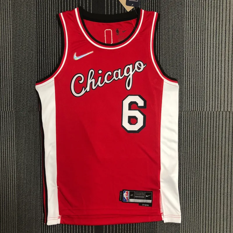 Chicago Bulls City Edition Lonzo Ball #2 Men’s Jersey