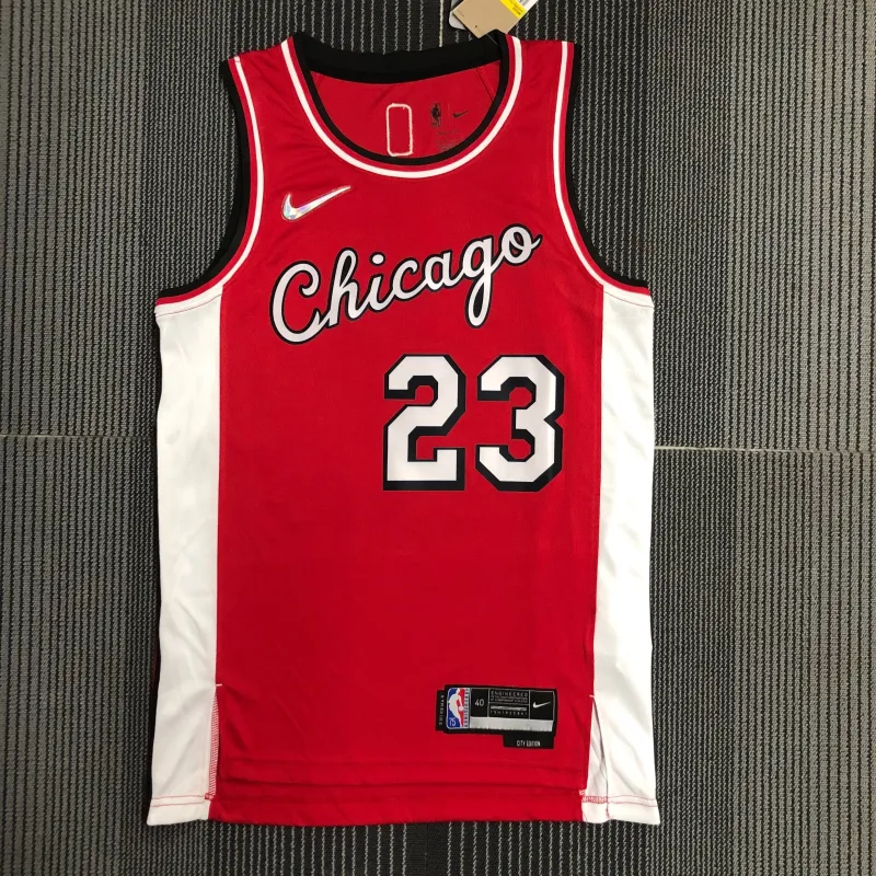 Chicago Bulls City Edition Michael Jordan #23 Men’s Jersey