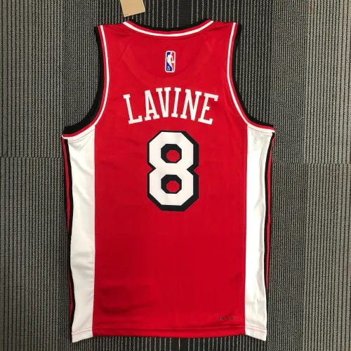 Camiseta Chicago Bulls City Edition Zach LaVine #8, Hombre