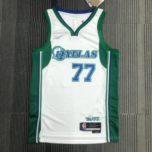 2022/23 Dallas Mavericks City Edition Luka Doncic #77 Men's Jersey