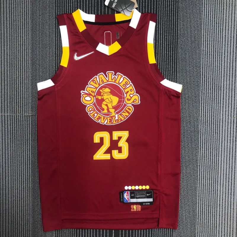 2022/23 Cleveland Cavaliers City Edition LeBron James #23 Camisola para homem