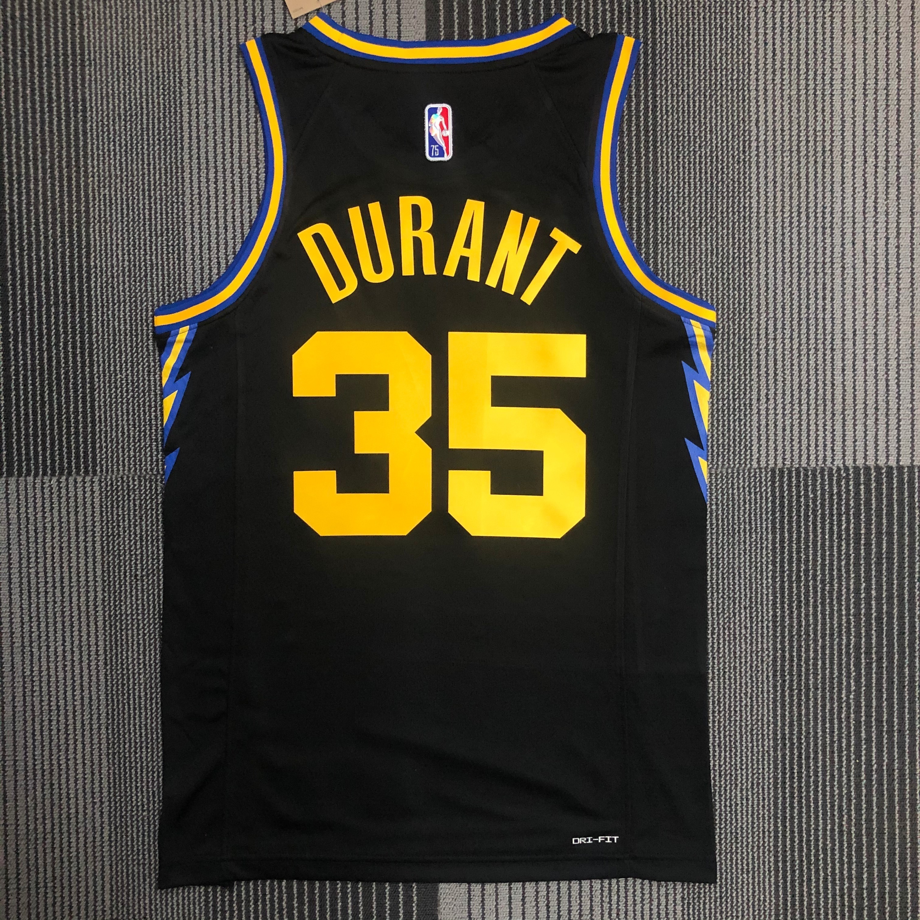 2022/23 Golden State Warriors City Edition Kevin Durant #35 Men#8217;s Jersey