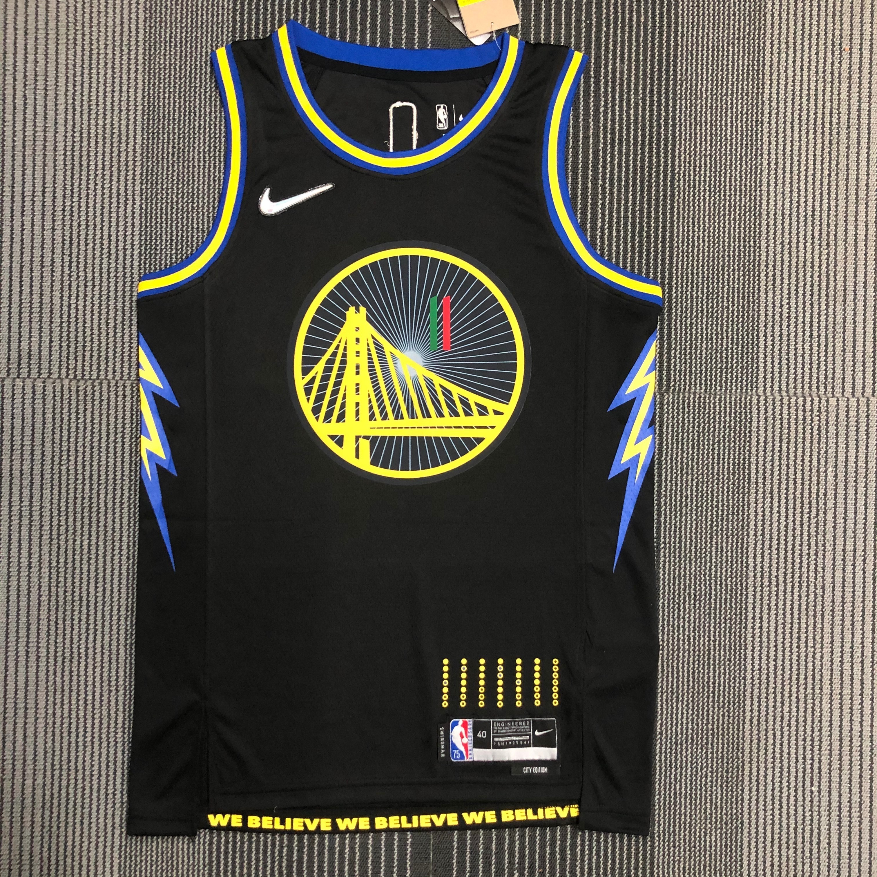 2022/23 Golden State Warriors City Edition Limited Edition Klay Thompson #11 Men#039;s Jersey