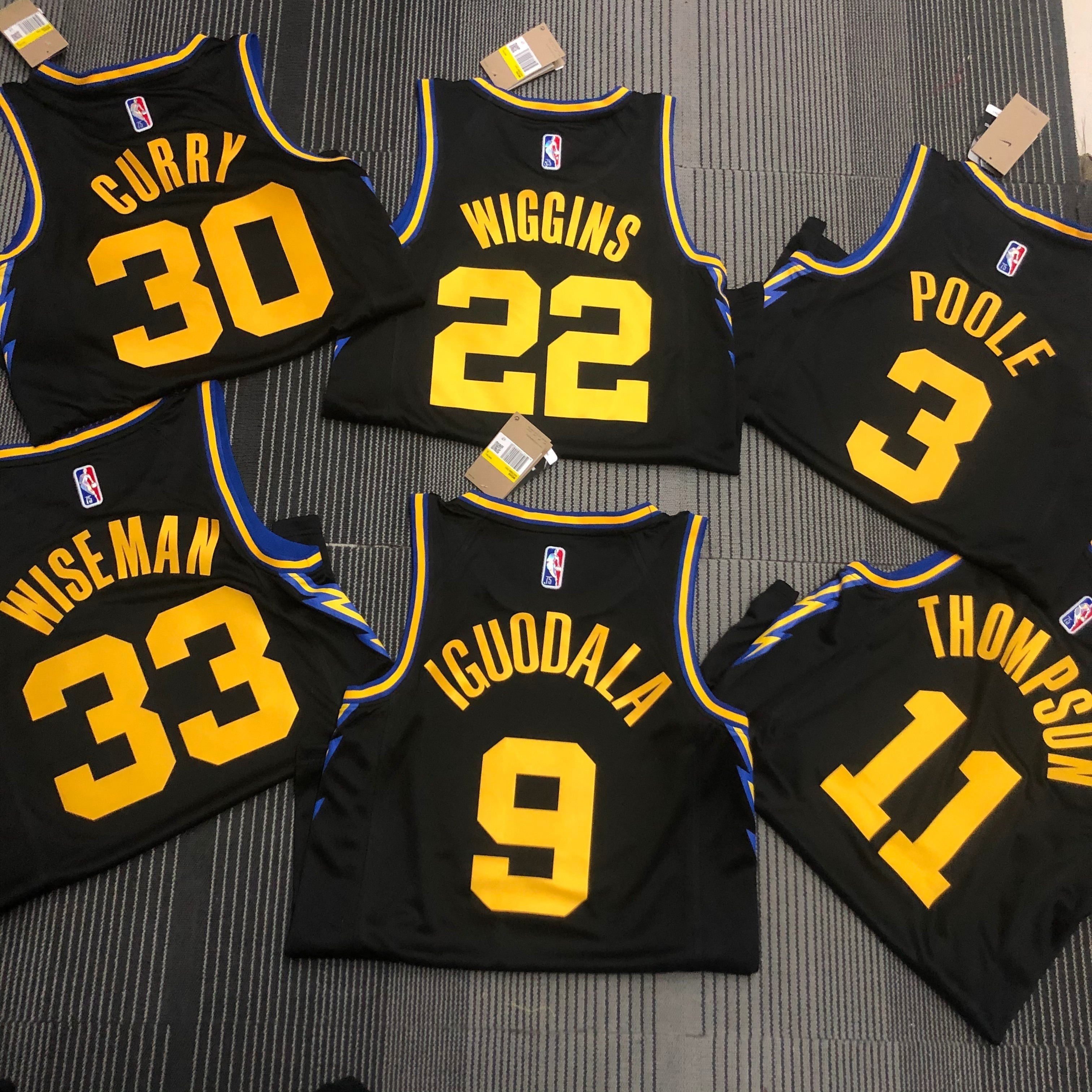 2022/23 Golden State Warriors City Edition #9 Men#8217;s Jersey