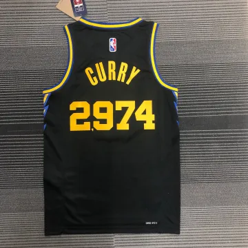 2022/23 Golden State Warriors Stadt Edition Stephen Curry Herren Trikot