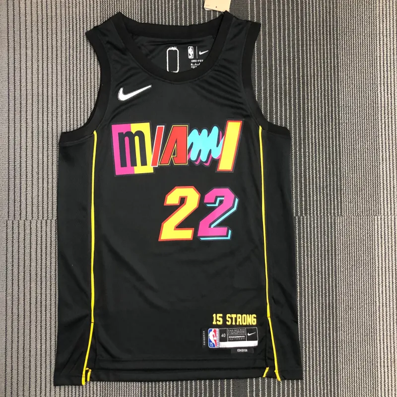 2022/23 Miami Heat City Edition Jimmy Butler #22 Men’s Jersey