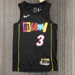 2022/23 Miami Heat City Edition Dwyane Wade #3 Men's Jersey 2022/23 Miami Heat City Edition Dwyane Wade #3 Men’s Jersey