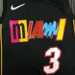 2022/23 Miami Heat City Edition Dwyane Wade #3 Men’s Jersey