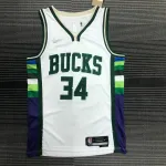 Maglia da uomo 2022/23 Milwaukee Bucks City Edition Giannis Antetokounmpo #34 2022/23 Milwaukee Bucks City Edition Giannis Antetokounmpo #34 Maglia Uomo