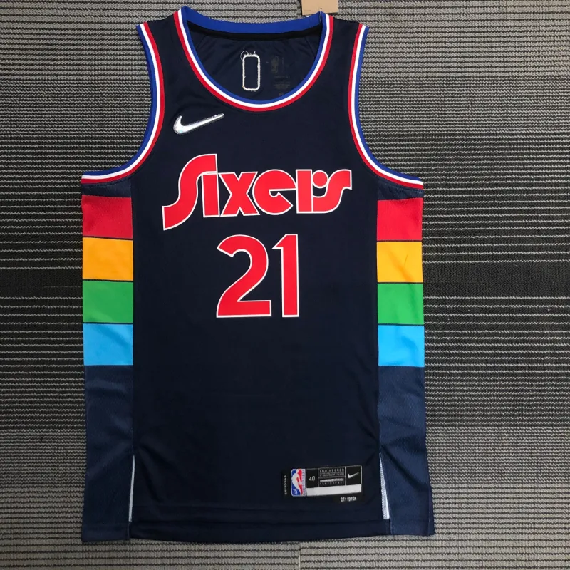 2022/23 Philadelphia 76ers City Edition Joel Embiid #21 Men’s Jersey