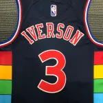 2022/23 Philadelphia 76ers City Edition Allen Iverson #3 Men’s Jersey