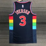 2022/23 Philadelphia 76ers City Edition Allen Iverson #3 Men’s Jersey