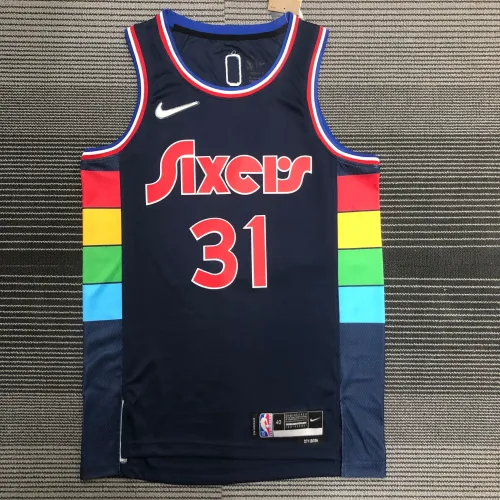 2022/23 Philadelphia 76ers City Edition #31 Maillot Hommes
