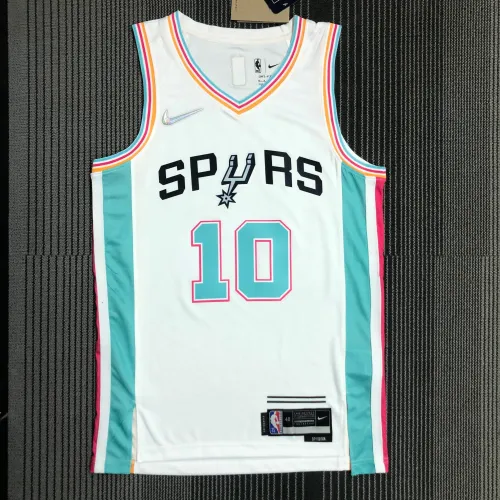 2022/23 San Antonio Spurs City Edition Jeremy Sochan #10 Jersey | NBA Swingman Jersey