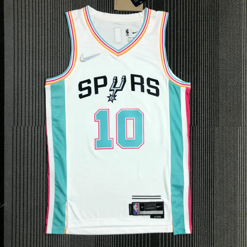 2022/23 San Antonio Spurs City Edition Jeremy Sochan #10 Jersey | NBA Swingman Jersey