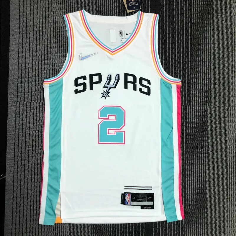 2022/23 San Antonio Spurs City Edition Kawhi Leonard #2 Jersey | NBA Swingman Jersey