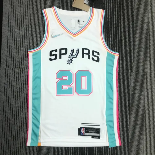 Maglia San Antonio Spurs City Edition Manu Ginobili #20 stagione 2022/23 | Maglia NBA Swingman