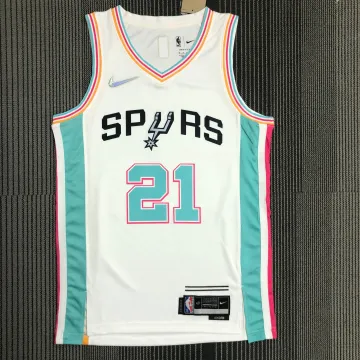 2022/23 San Antonio Spurs City Edition Tim Duncan #21 Jersey | NBA Swingman Jersey