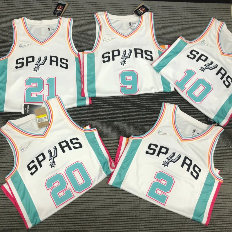 2022/23 San Antonio Spurs City Edition Tim Duncan #21 Jersey | NBA Swingman Jersey