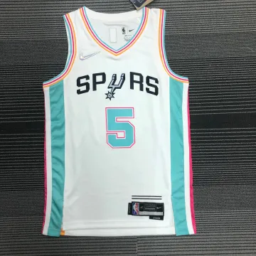 2022/23 San Antonio Spurs City Edition Dejounte Murray #5 Jersey | NBA Swingman Jersey